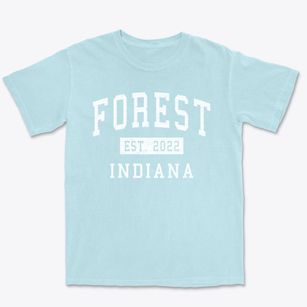 Forest Indiana Classic Established Premium Heavyweight T-shirt
