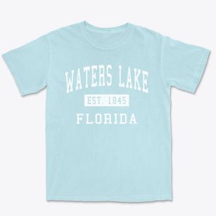 Waters Lake Florida Classic Established Premium Heavyweight T-shirt