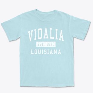 Vidalia Louisiana Classic Established Premium Heavyweight T-shirt