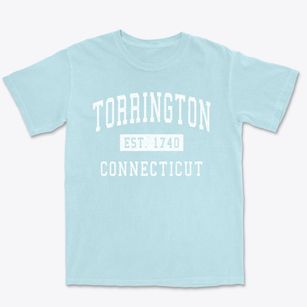 Torrington Connecticut Classic Established Premium Heavyweight T-shirt