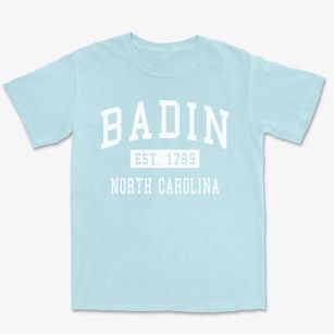 Badin North Carolina Classic Established Premium Heavyweight T-shirt