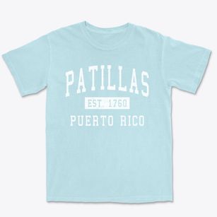 Patillas Puerto Rico Classic Established Premium Heavyweight T-shirt