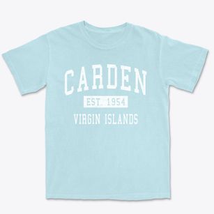 Carden Virgin Islands Classic Established Premium Heavyweight T-shirt