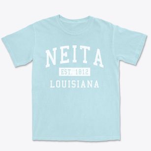 Neita Louisiana Classic Established Premium Heavyweight T-shirt