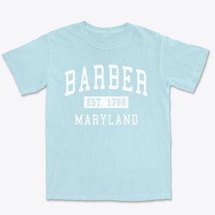 Barber Maryland Classic Established Premium Heavyweight T-shirt