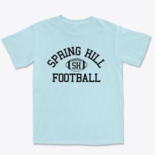 Spring Hill Intermediate School Classic Football Premium Heavyweight T-shirt