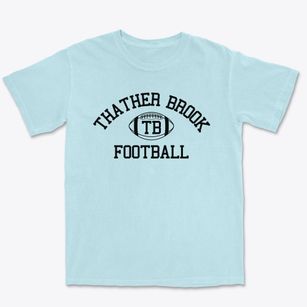 Thather Brook Primary School Classic Football Premium Heavyweight T-shirt