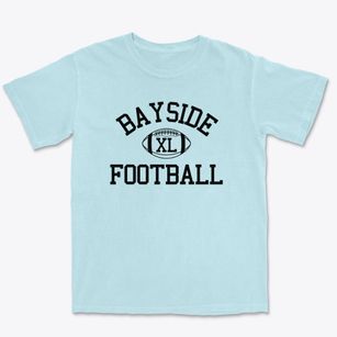 Bayside School Classic Football Premium Heavyweight T-shirt