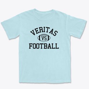 Veritas School Classic Football Premium Heavyweight T-shirt