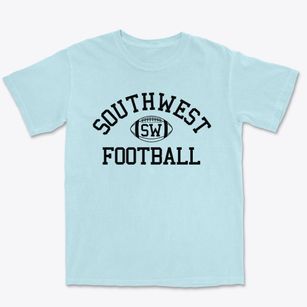 Southwest High School Classic Football Premium Heavyweight T-shirt