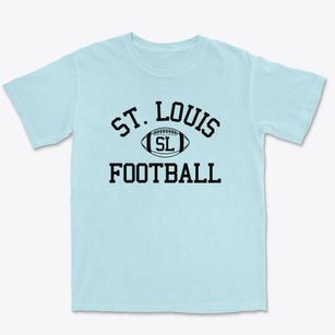 Saint Louis School Classic Football Premium Heavyweight T-shirt