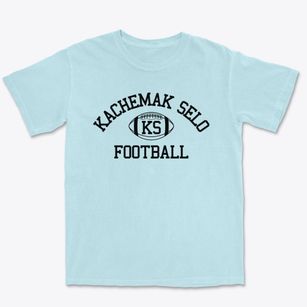 Kachemak Selo School Classic Football Premium Heavyweight T-shirt