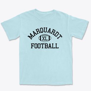 Marquardt School 6th Grade Center Classic Football Premium Heavyweight T-shirt