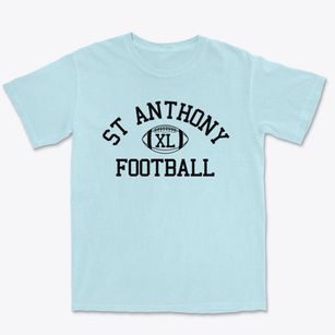 St Anthony Parish Classic Football Premium Heavyweight T-shirt