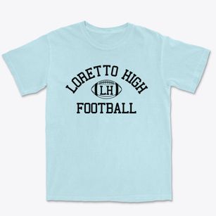 Loretto High School Classic Football Premium Heavyweight T-shirt