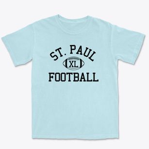 Saint Paul Lutheran School Classic Football Premium Heavyweight T-shirt
