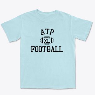 Adrian's T-shirts Printery Classic Football Premium Heavyweight T-shirt