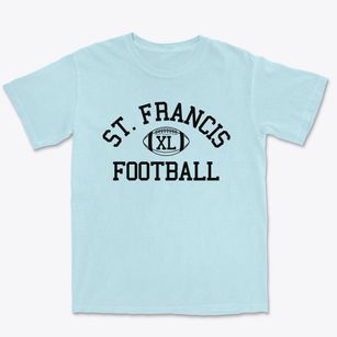 Saint Francis Of Assisi School Classic Football Premium Heavyweight T-shirt