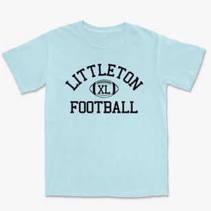 Littleton Senior High School Classic Football Premium Heavyweight T-shirt