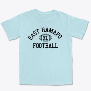 East Ramapo Pre Kindergarten Classic Football Premium Heavyweight T-shirt