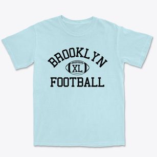 Brooklyn School Global Studies Classic Football Premium Heavyweight T-shirt