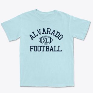 Alvarado Junior High School Classic Football Premium Heavyweight T-shirt