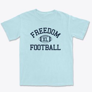 Freedom High School Classic Football Premium Heavyweight T-shirt