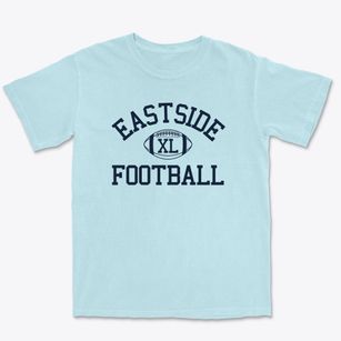 Eastside Christian School Classic Football Premium Heavyweight T-shirt