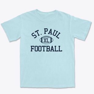 Saint Paul Lutheran School Classic Football Premium Heavyweight T-shirt