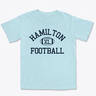Hamilton High School Classic Football Premium Heavyweight T-shirt