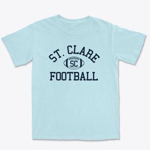 Saint Clare School Classic Football Premium Heavyweight T-shirt
