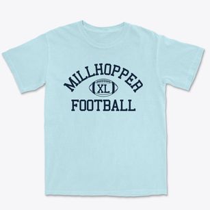 Millhopper Montessori School Classic Football Premium Heavyweight T-shirt