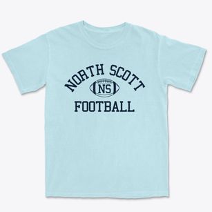 North Scott Senior High School Classic Football Premium Heavyweight T-shirt