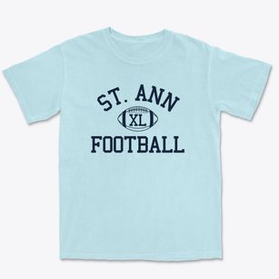 St. Ann School Classic Football Premium Heavyweight T-shirt