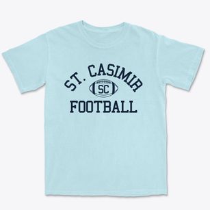 Saint Casimir School Classic Football Premium Heavyweight T-shirt