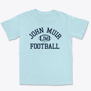 John Muir High School Classic Football Premium Heavyweight T-shirt