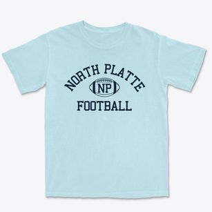 North Platte High School Classic Football Premium Heavyweight T-shirt