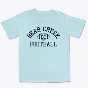 Bear Creek High School Classic Football Premium Heavyweight T-shirt