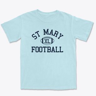 St Mary Parish Classic Football Premium Heavyweight T-shirt