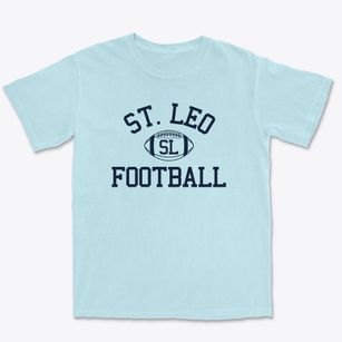 Saint Leo School Classic Football Premium Heavyweight T-shirt