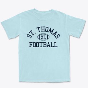 Saint Thomas The Apostle School Classic Football Premium Heavyweight T-shirt