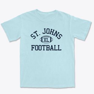 Saint Johns School Of Tomorrow Classic Football Premium Heavyweight T-shirt