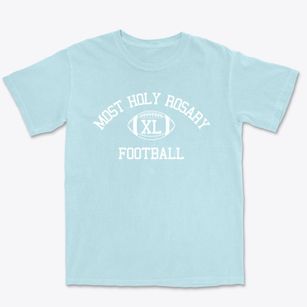 Most Holy Rosary School Classic Football Premium Heavyweight T-shirt