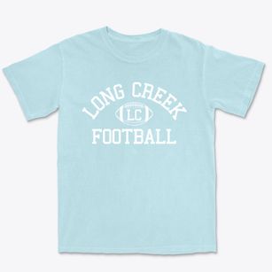 Long Creek School Classic Football Premium Heavyweight T-shirt