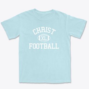 Christ Methodist Day School Classic Football Premium Heavyweight T-shirt