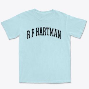 R F Hartman Elementary School Varsity Arch Premium Heavyweight T-shirt