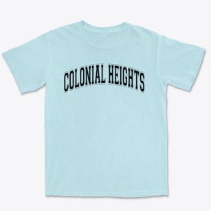 Colonial Heights Middle School Varsity Arch Premium Heavyweight T-shirt