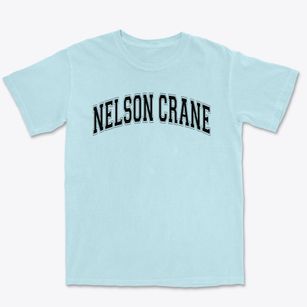 Nelson Crane Christian School Varsity Arch Premium Heavyweight T-shirt