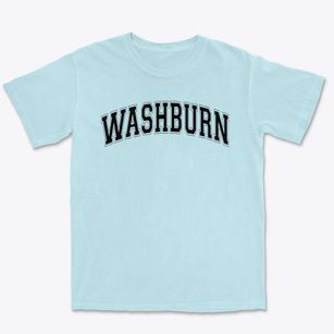 Washburn Middle School Varsity Arch Premium Heavyweight T-shirt