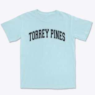 Torrey Pines High School Varsity Arch Premium Heavyweight T-shirt